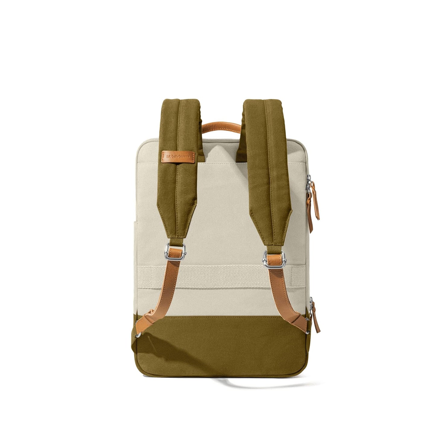 DailyObjects 9 to 9 Everyday Casual Laptop Backpack (16L) Fits Upto 15" Laptop | Unisex Shoulder Travel Bag | Durable Canvas Material | Zippered Compartment with Slip Pockets | Trolley Sleeve