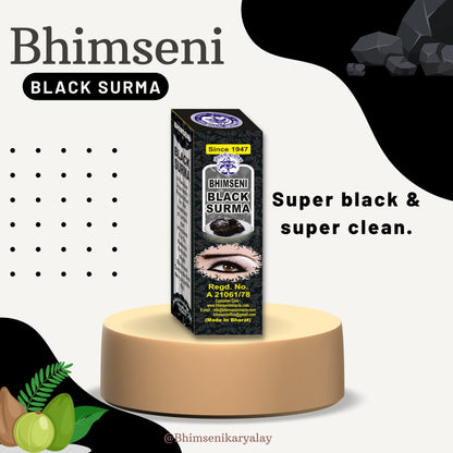 Bhimseni Black organic Surma | Black Surma is created with 25 herbs usi- image 2