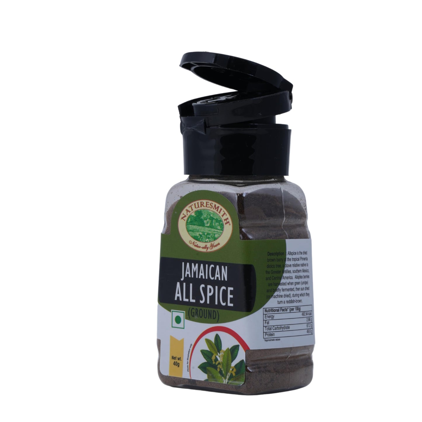 NATURESMITH JAMAICAN ALL SPICE-40G || SPRINKLER BOTTEL ||
