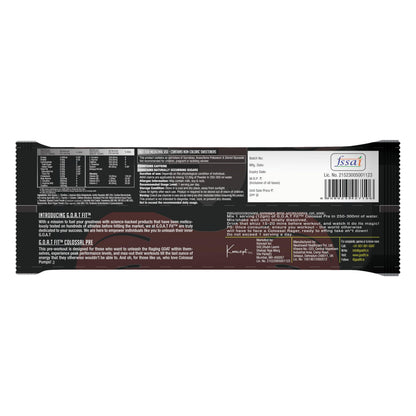 GOAT Fit Colossal Pre | PreWorkout Powder 200mg Caffeine 3.5g Beta-Alanine 3g Citrulline 1.5g Arginine 1g Creatine with Himalayan Pink Salt (12gm Single Serving, Masala Lemonade)