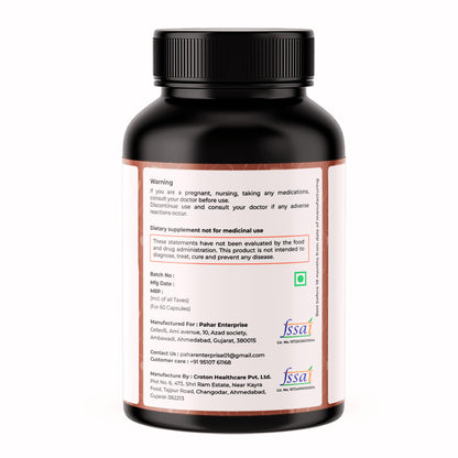 VREEX Pine Bark Extract 100mg Capsules | Natural Antioxidant Support | Helps Maintain Circulation, Skin & General Wellness | Herbal Supplement- 60 Veg Capsules
