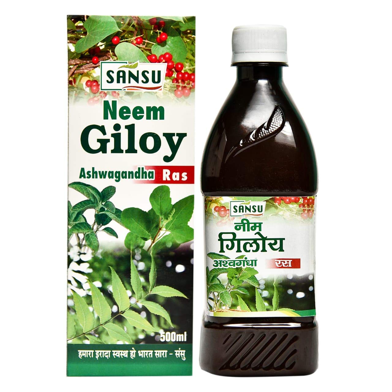 SANSU NEEM GILOY ASWHAGANDHA JUICE 500 ML