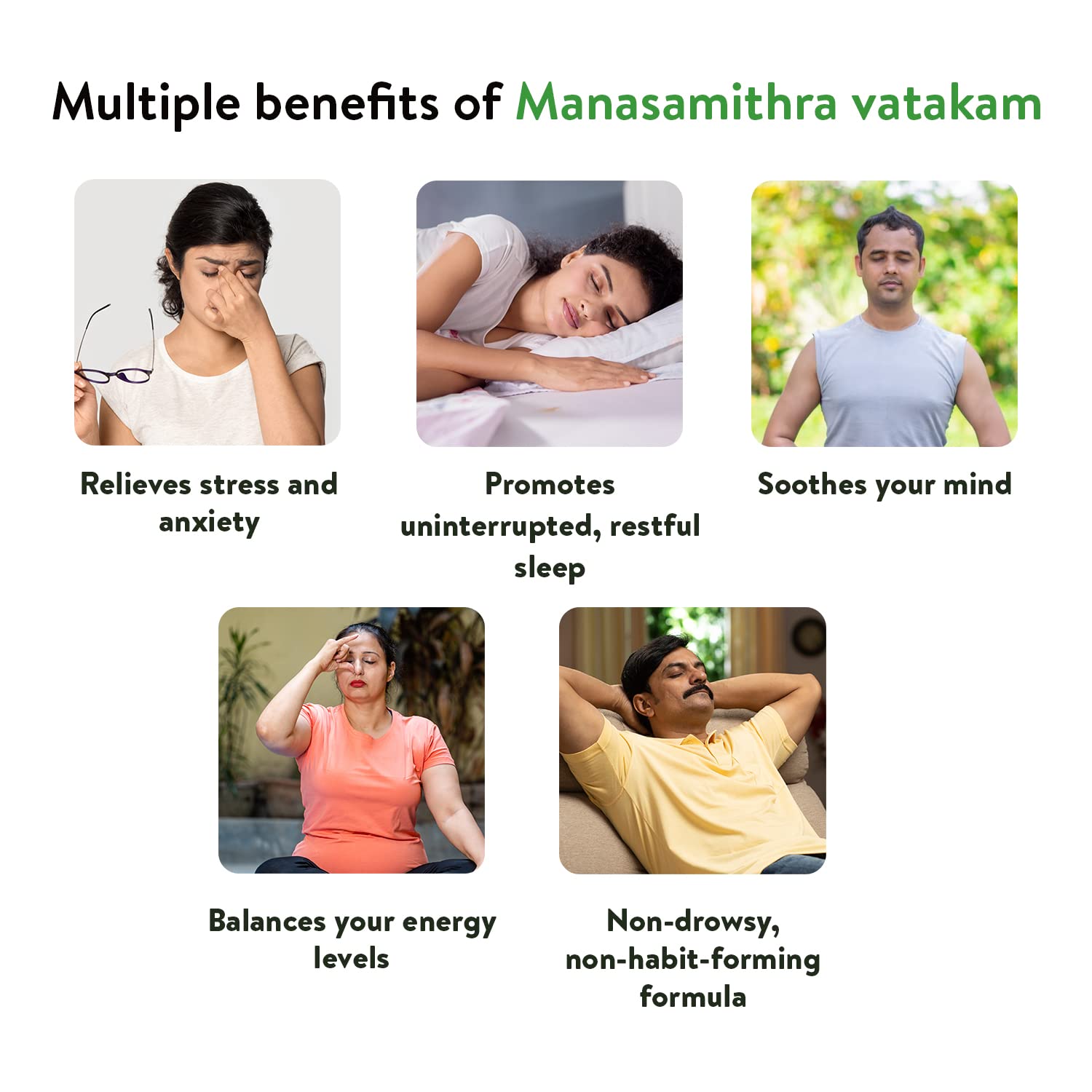 Kerala Ayurveda Manasamitra Vatakam | Ayurvedic Sleeping Tablets for De- image 6