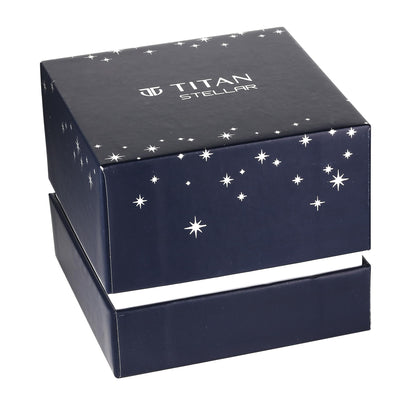 Titan Regalia Stellar Quartz Multifunction Blue Dial Stainless Steel St- image 5