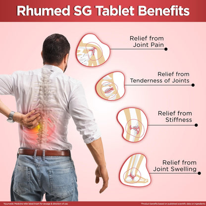 Multani Rhumed SG Tablets - 60 Tablets | Useful In Relief From Pain In- image 6