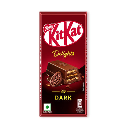 Nestlé KitKat Delight Dark Chocolate Coated Wafer Bar, 150g