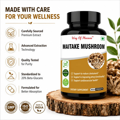 Way Of Pleasure Maitake Mushroom 60 Capsule