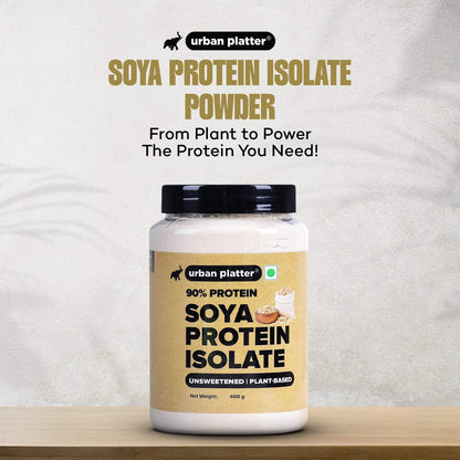 Urban Platter Soya Protein Isolate Powder, 400g- image 6