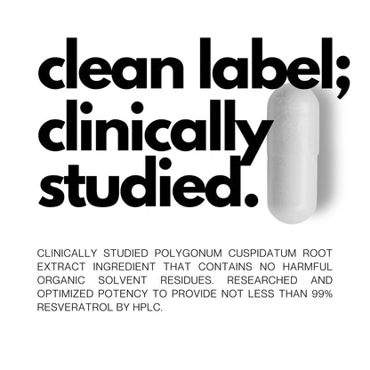 FOLIUS LABS Ultra High Purity Resveratrol Capsules - 99% Trans-Resveratrol - Japanese Knotweed Extract - Support Immunity, Support Healthy Aging - 120 Caps Reservatrol Supplement