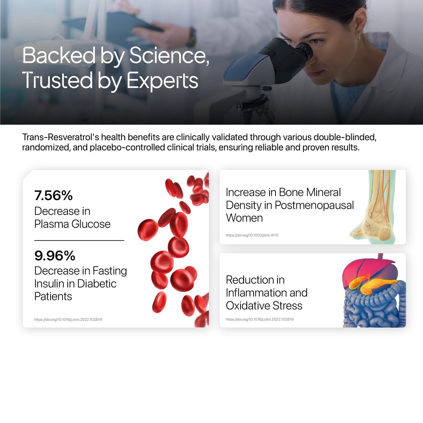 Decode Age Trans Resveratrol Supplement, Powerful Antioxidant for Anti-Ageing, Anti-Inflammatory,Metabolism & Heart Health, 250mg, 60 Veg Capsules