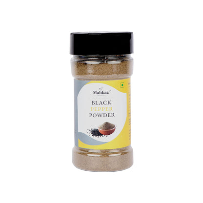 Malikaz' The Royale Taste Black Pepper | Kali Mirch Powder Jar, 100 g | King of Spices | 100% Natural | No Additives | Easy to Provide a Flavour Boost to All Your Dishes |
