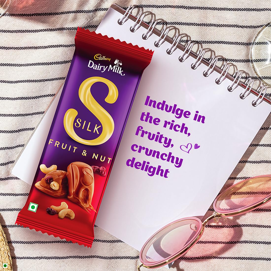 Cadbury Silk Fruit And Nut 129g