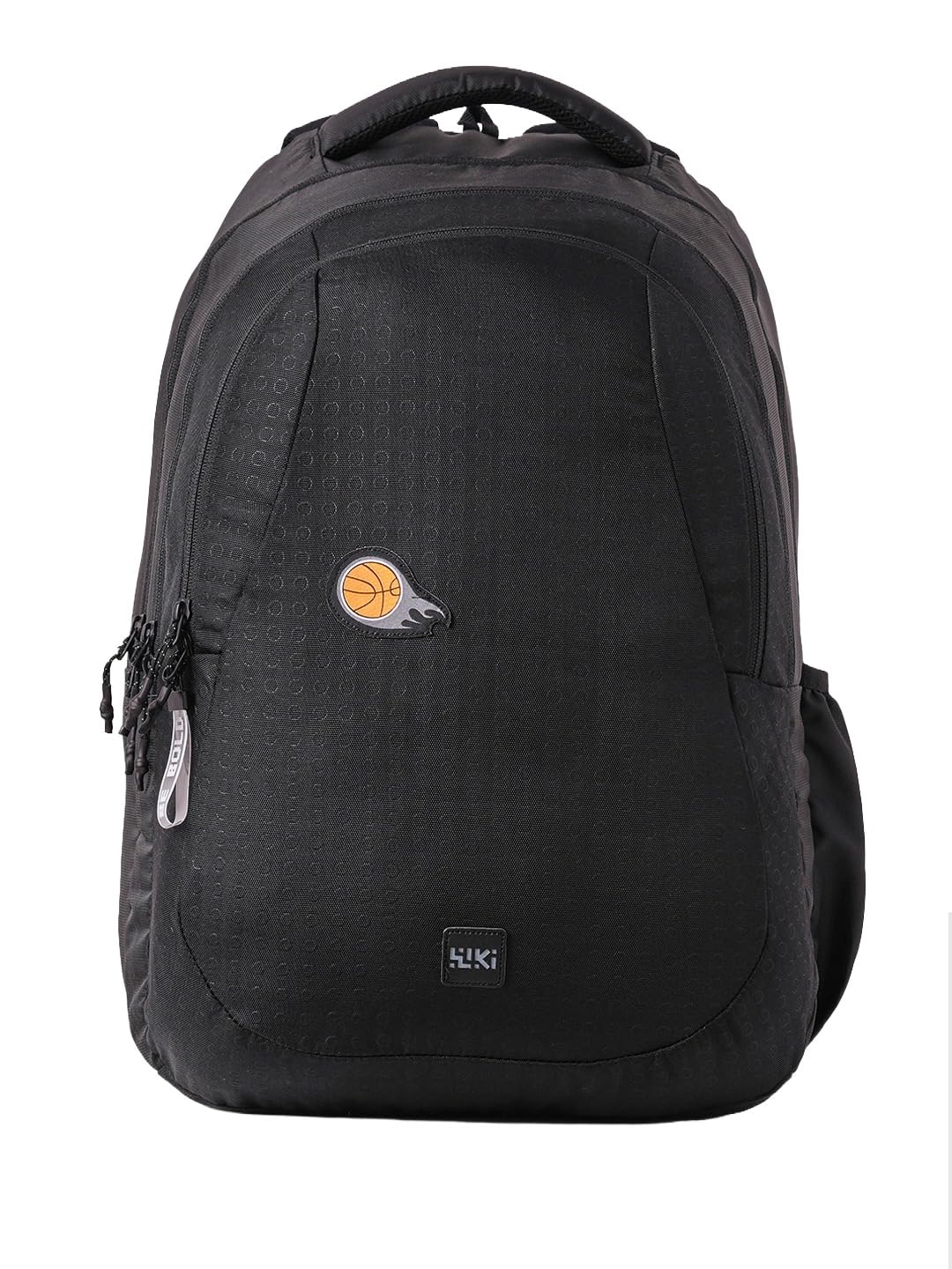 Wiki Stylish Unisex Backpack 5 Durable & Lightweight backpack for Men & Women | Backpack for Office, Gym, Travel (46.5 Litre, Black)