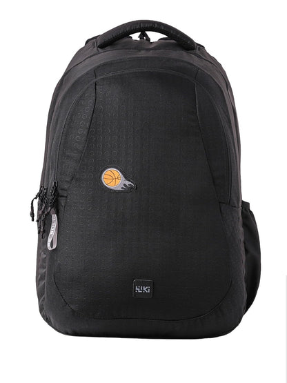 Wiki Stylish Unisex Backpack 5 Durable & Lightweight backpack for Men & Women | Backpack for Office, Gym, Travel (46.5 Litre, Black)