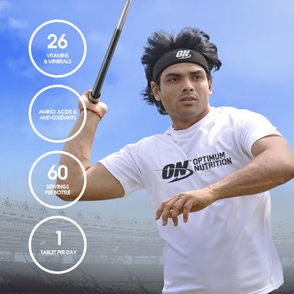 Optimum Nutrition (ON) Multivitamin for MEN– 60 Tablets, 26 Vitamins &- image 5