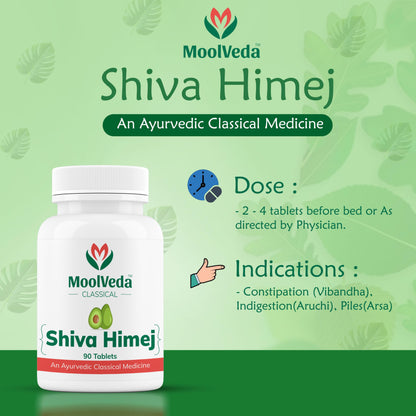 Moolveda Organic 100% Natural & Pure Shiva Himej Tablets Uses For Herba- image 3