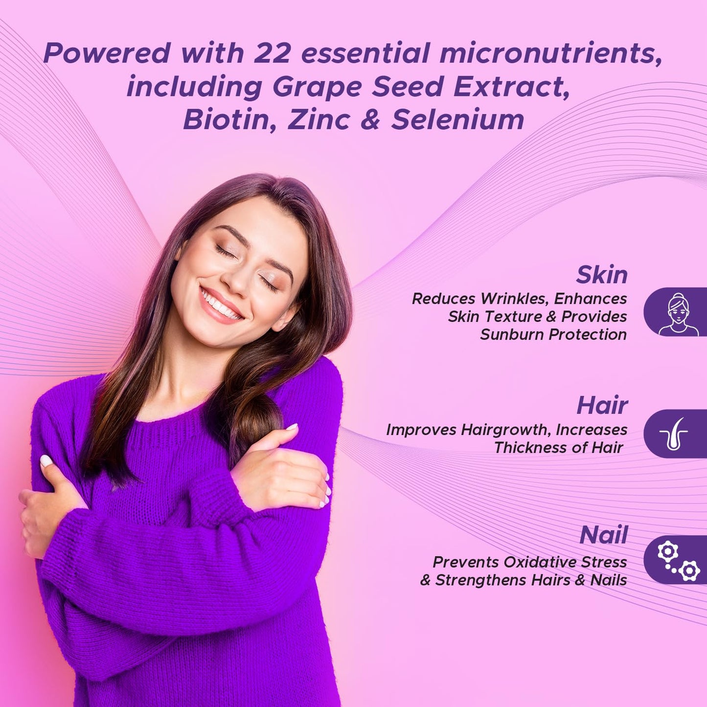 Perfectil Multivitamin Supplements For Men & Women, Packed With Biotin- image 3