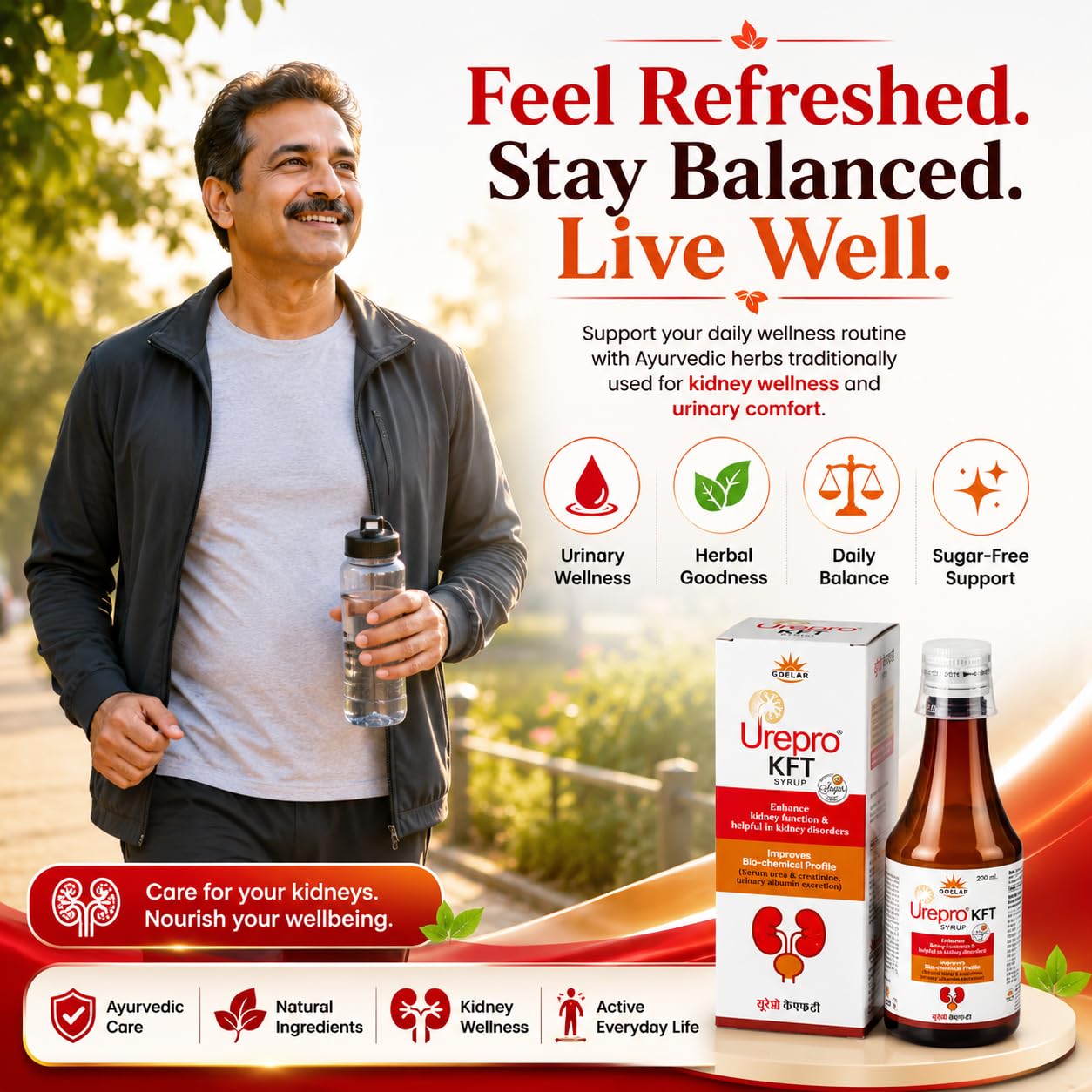 Health With Goelar Urepro- KFT Syrup, Urepro KFT syrup