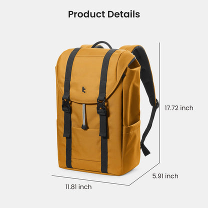 VintPack-TA1 22L Laptop Backpack Yellow
