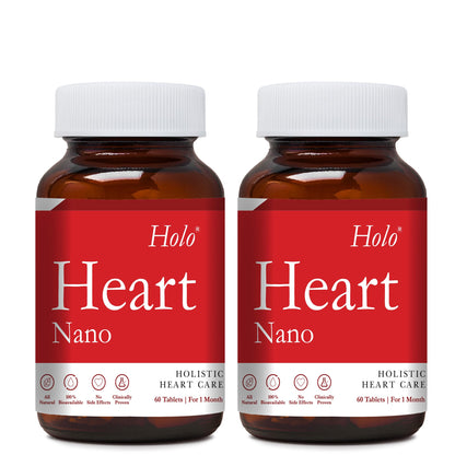 ZEROHARM Holo Heart tablets | Plant-based | Men & women heart health supplements | Prevents coronary artery disease | Manages lipid profile | Prevents blockages - 120 Veg tablets…