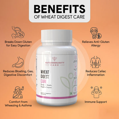 Autoimmunity care Wheat Digest Care | Gluten + Gliadin Digestive Enzyme- image 7