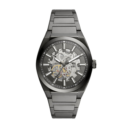 Fossil Everett Analog Gray Dial Men's Stainless Steel Watch-Me3206