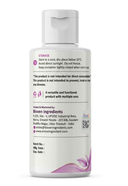 Bioven Ingredients Sorbitol Liquid, 100% Pure Supplement, No Filters/Binders, No Preservatives/Additives 125ml