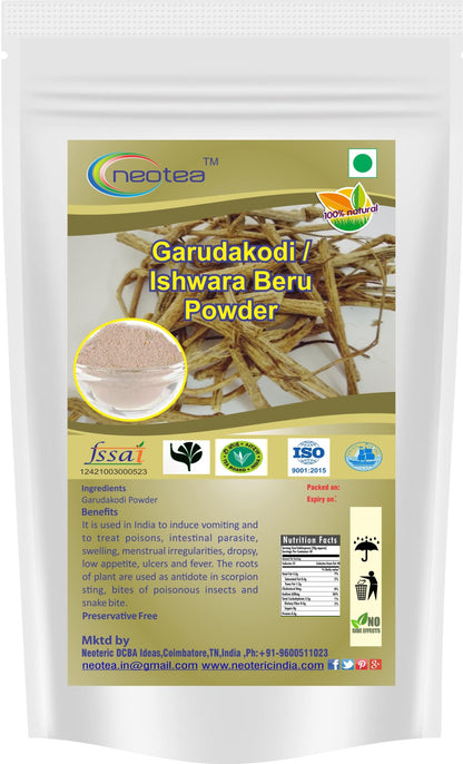 Neotea Flax Isvarmul Garudakodi Powder | Ishwara Beru | Esvaraveru | Sampsun | 1