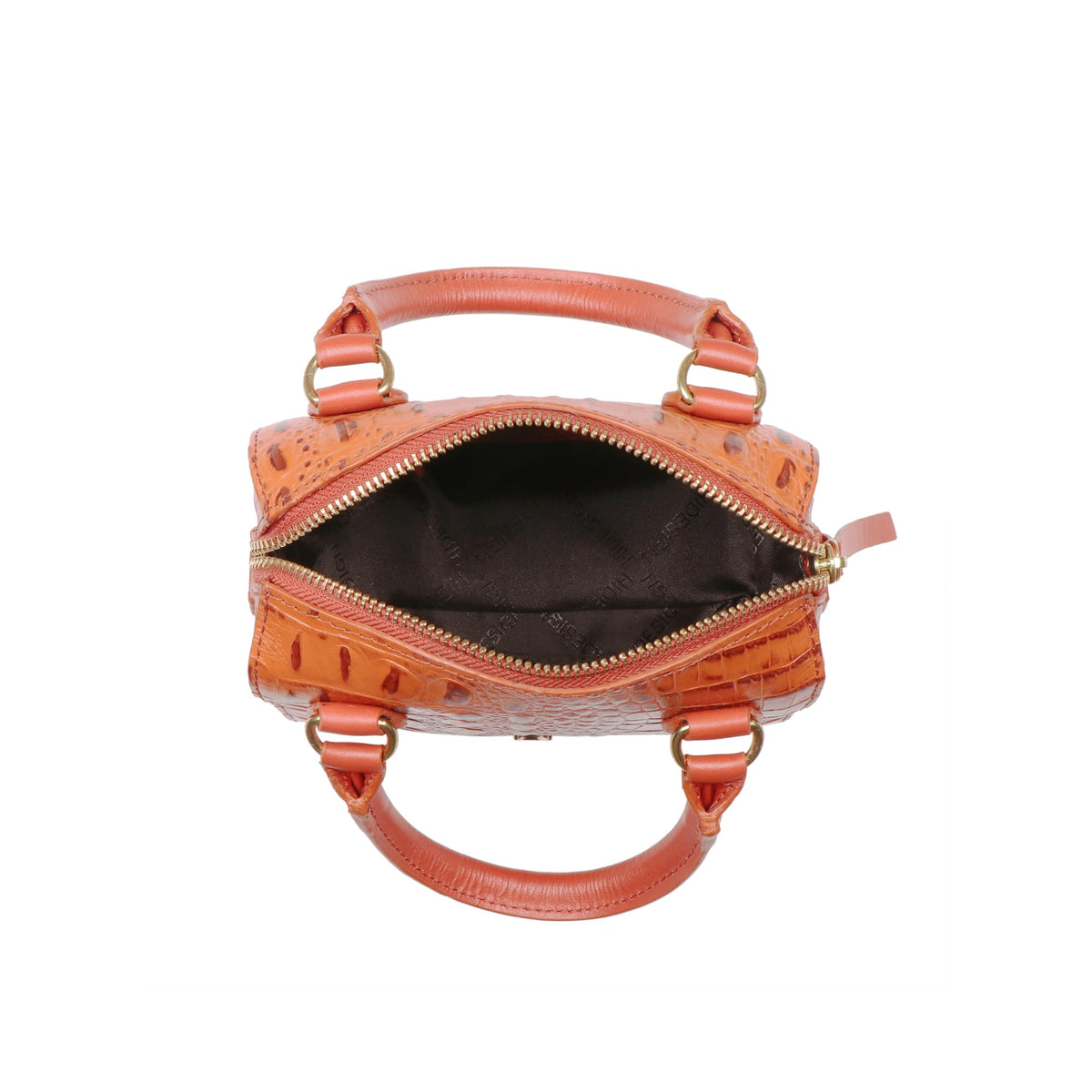 Hidesign Women Shoulder Bag (Orange)