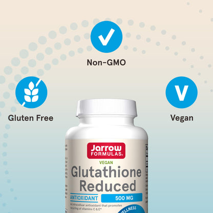 Jarrow Formulas Glutathione Reduced 500 Mg - 120 Capsules- image 7