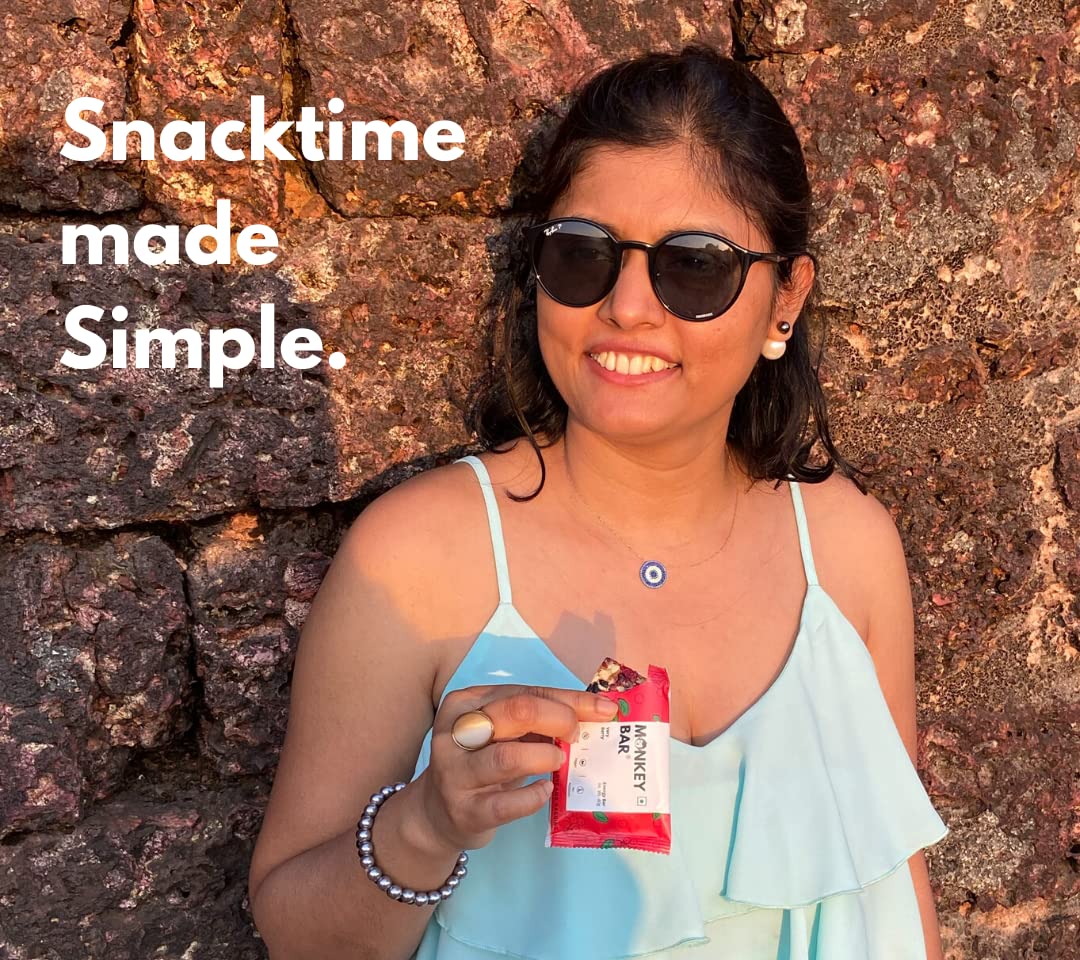 Monkey Bar - Assorted Energy Bars - 10 Bars, 40 G Each, Just 4-6 Plant-- image 8