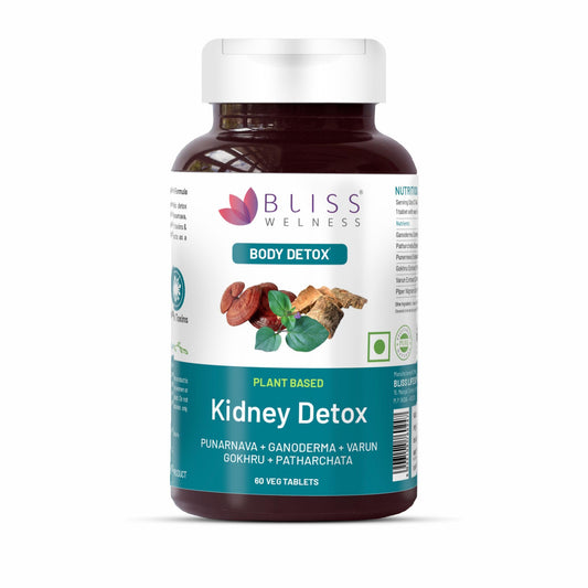 Bliss Welness Kidney Detox - 60 Tablets