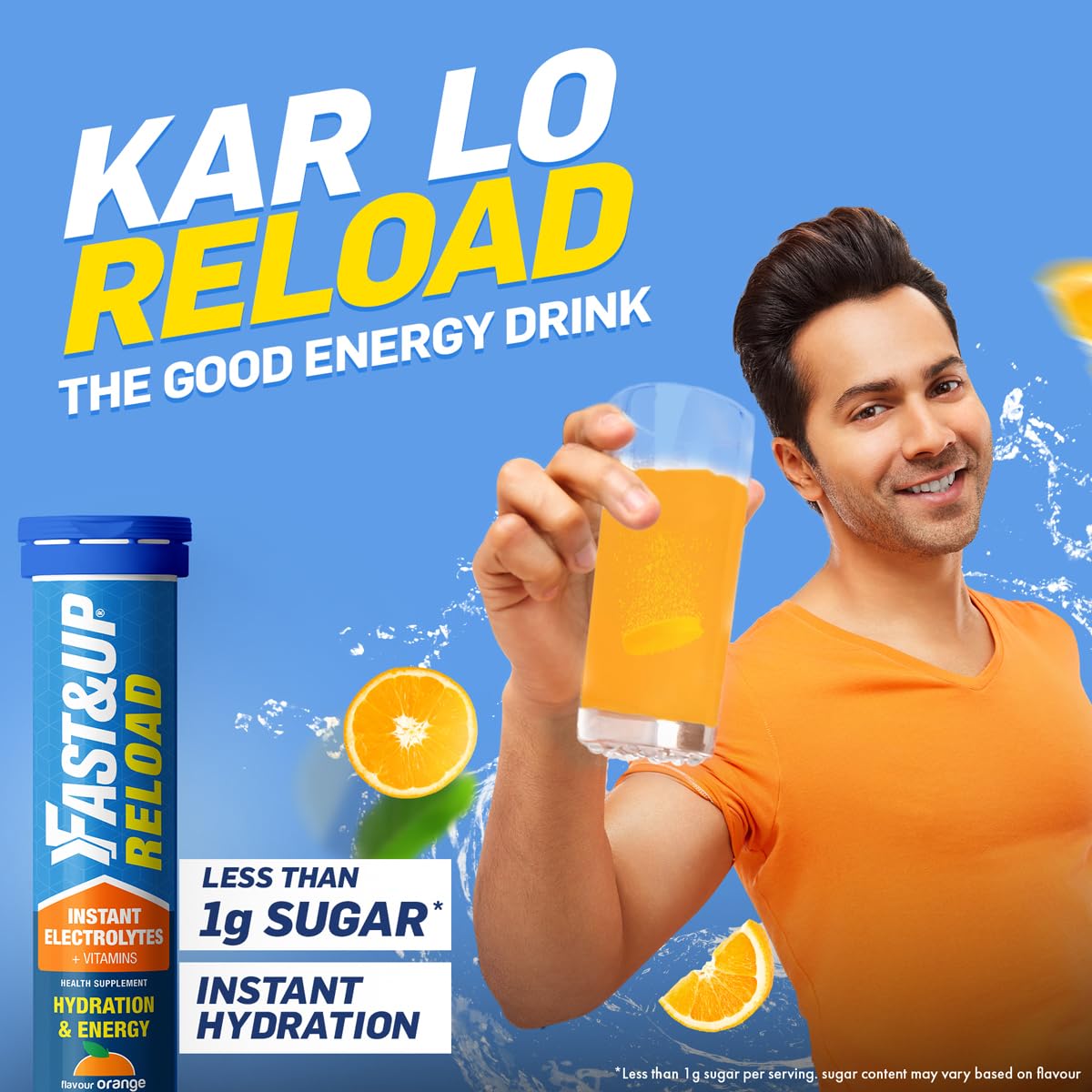 FAST&UP Reload Effervescent Hydration Tablets (Lime & Lemon)- image 7