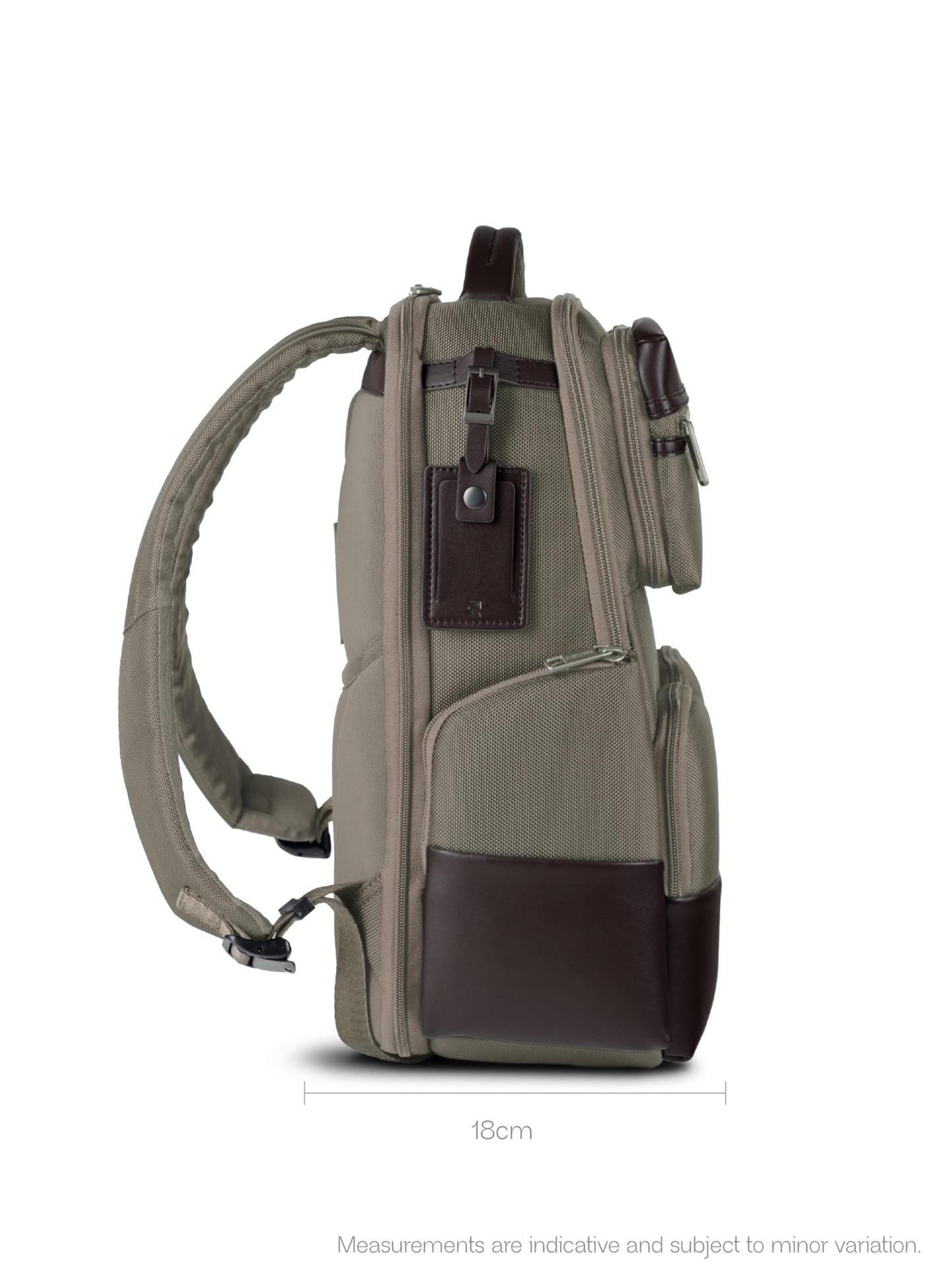 scarters Terminal- 16” Spacious Multi Compartment Backpack Laptop Bag | 24 Litres | (Beige)