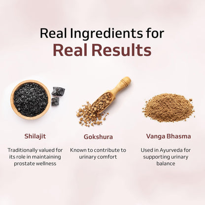 Purely Yours Prost Plus for Men – Ayurvedic Prostate Care Capsules for- image 6