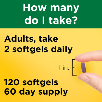 Nature Made Magnesium Citrate 125 mg 120 Softgels