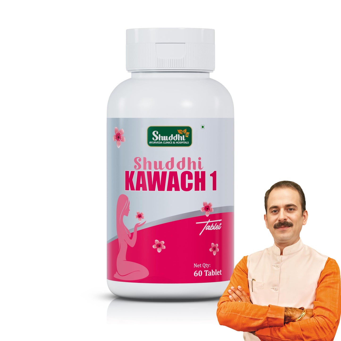 Shuddhi Ayurveda Shuddhi Kawach tablets | Ayurvedic Women Wellness Supplements | Wellness Supplements For Women | Strengthen Immunity And Wellbeing, 60 Tablets
