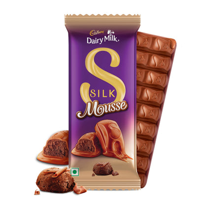 Cadbury Dairy Milk Silk Mousse Chocolate Bars, 110 g