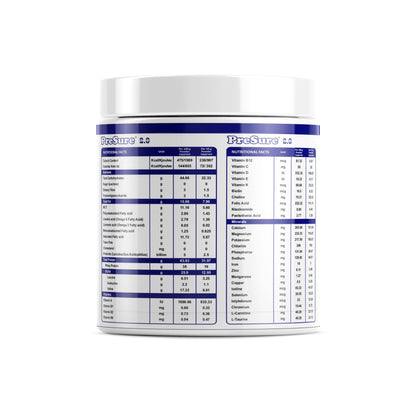 PreSure 2.0 HIGH PROTEIN HIGH CALORIE Whey Protein Vanilla Powder Creme Flavore For Men And Women_(200 GM)