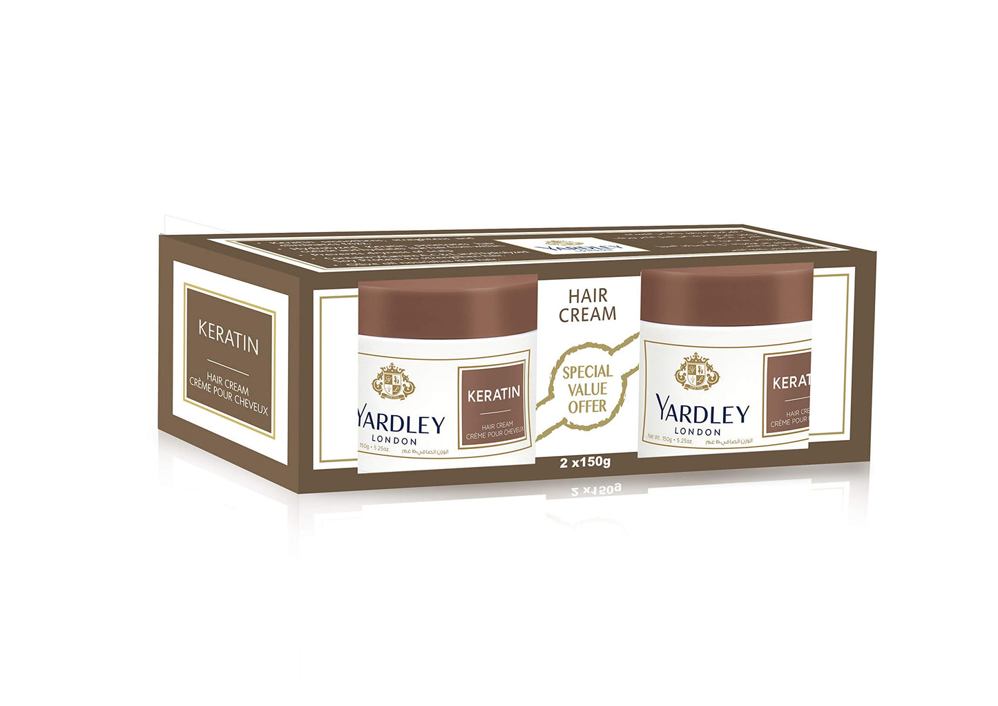 Yardley Hair Cream Keratin (150G)