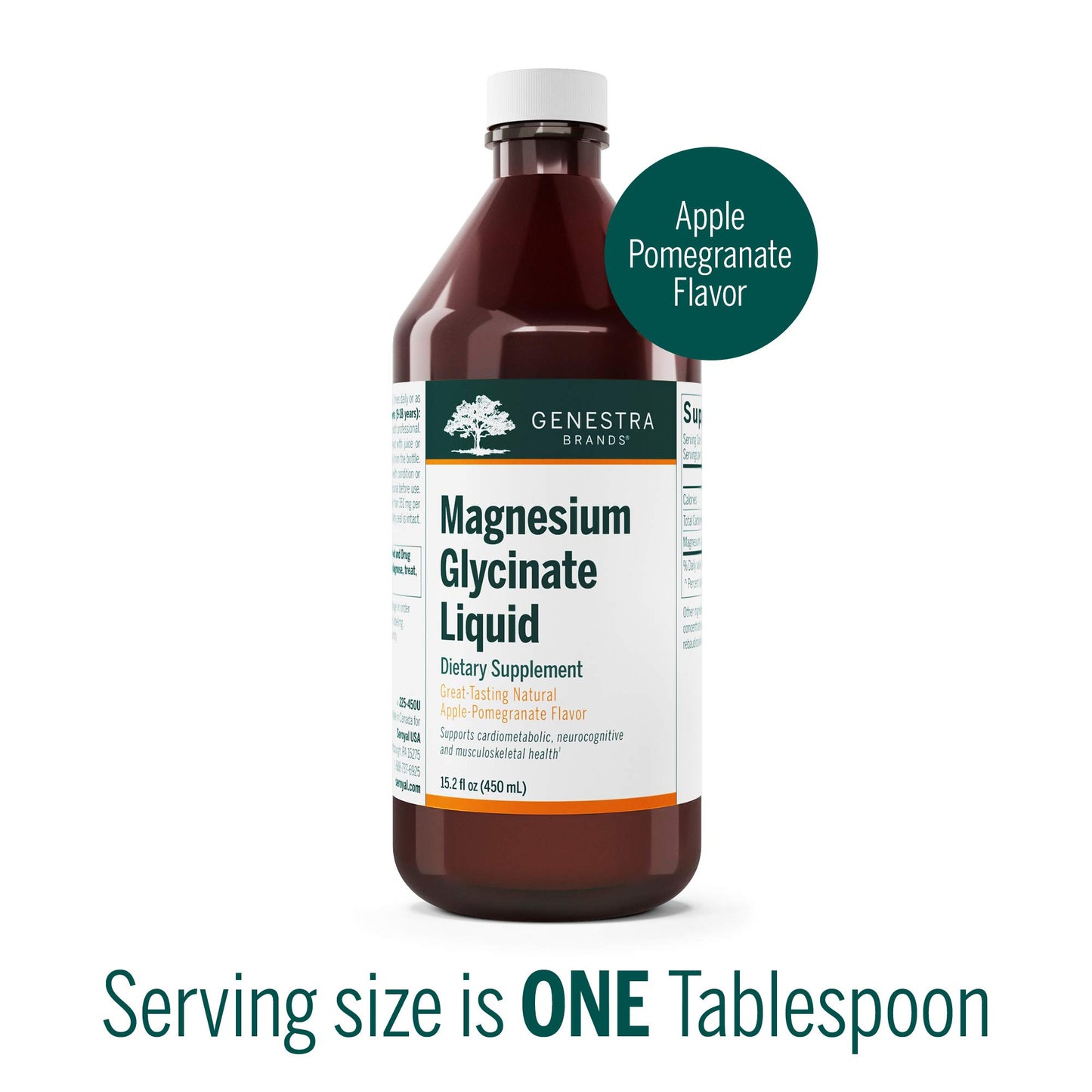Genestra Magnesium Glycinate Liquid 450 mL