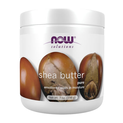 Now Foods Solutions Natural Shea Butter - 207 Ml