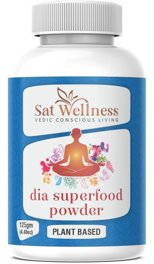 Sat Wellness Dia Pro Superfood Powder Herbal Supplements for Personal Health Care Improvement