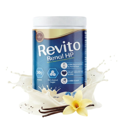 Renal HP Protein Powder 400g | Kidney Care Nutrition for Dialysis Patients | Low Potassium Low Phosphorus | High Protein Renal Supplement | Sugar-Free Clinical Nutrition | Pack of 1