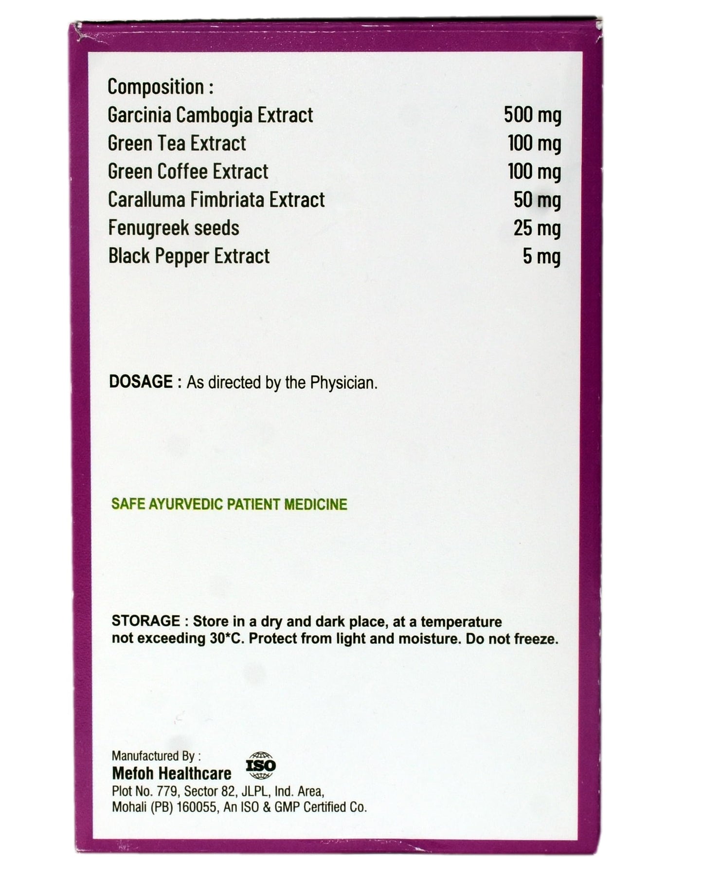 Virgo Healthcare Garcimed- Advanced Weight Loss Formula (30 Tablets)