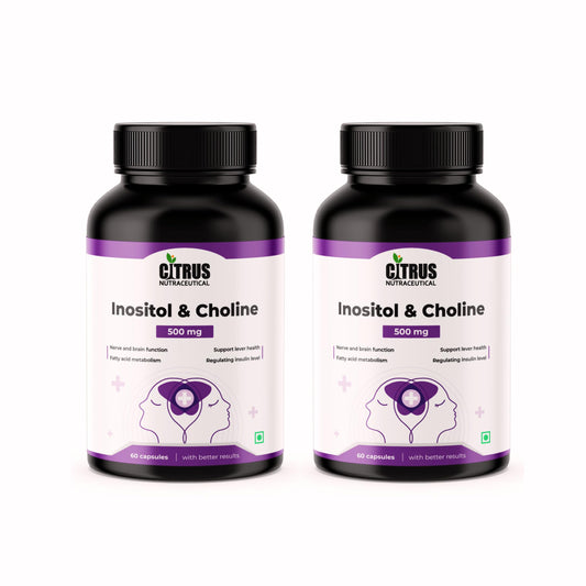 CITRUS NUTRACEUTICALS Choline & Inositol 500mg Capsules