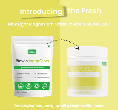 Bioven Ingredients Light Magnesium Oxide (gm, 125)