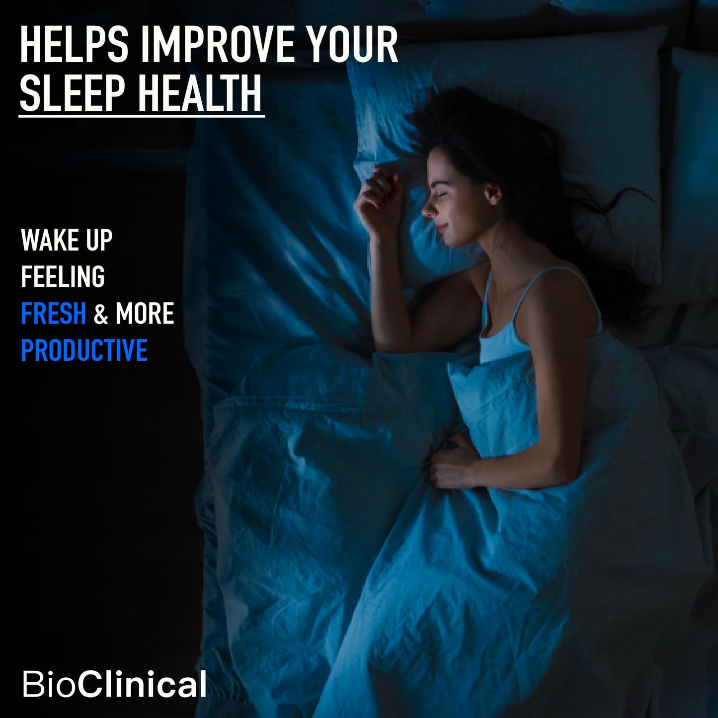 BioClinical Magnesium Glycinate Supplement 2000mg 120 Veg Tablets -High Absorption Chelated Magnesium Supplement Supports in Muscle Recovery, Sleep & Nerve Health for Men & Women -Zero Preservatives