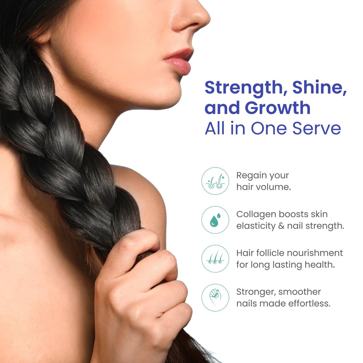 Revital Biotin+ with Amla and DHT Blockers for Hair Growth | Biotin, Amla, Zinc, Vitamin E & Pantothenic Acid | Supports Hair Strength & Skin Health | 50 tablets