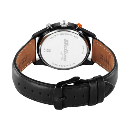Titan Octane Phoenix Quartz Multifunction Black Dial with Black Leather- image 2